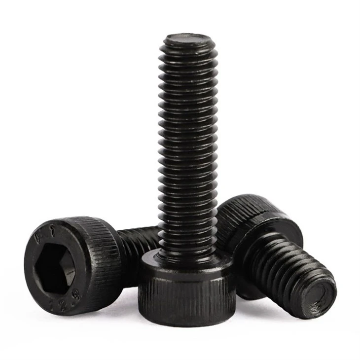 8-32 Carbon Steel Black Oxide Cup Head Screw