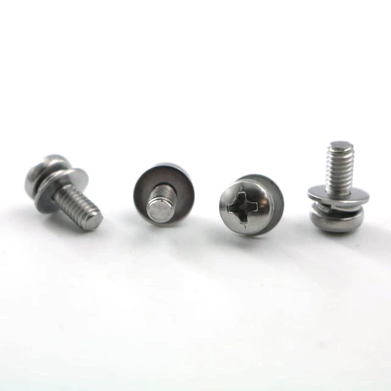 SEMS screws with square washer