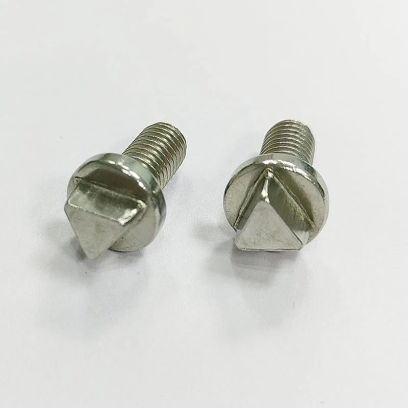 Triangle head security screw 7