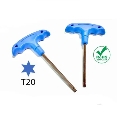 Chiave Torx con impugnatura a T in plastica